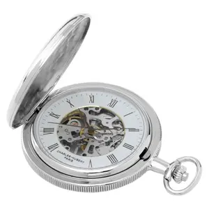 Charles-Hubert- Paris  Two-Tone Mechanical Pocket Watch