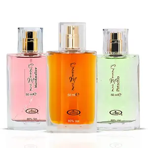 Al-Rehab Choco Musk Perfume Bundle - Original Marshmallow & Pistachio Eau de Parfum Sprays 50ml | Gourmand Fragrances with Chocolate Vanilla | Long-Lasting Sweet Scents