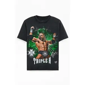 PacSun Men's WWE RAW Triple H Expansion T-Shirt - Multicolor