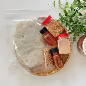 Bánh Tráng Muối Tắc VIP 500gram Full Topping - Vietnamese Street Snack Mix Kit