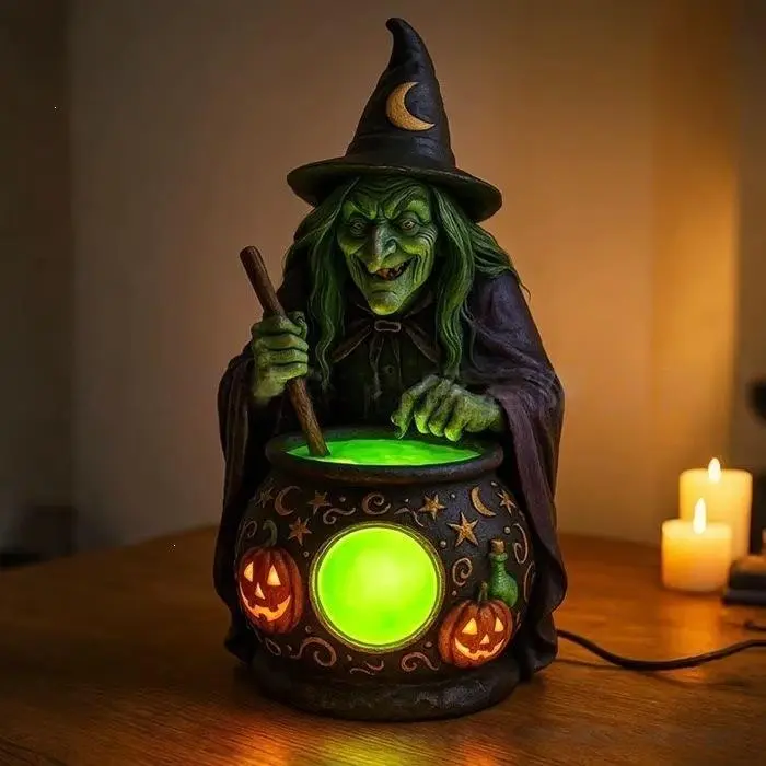 Witch Furnace  Lamp