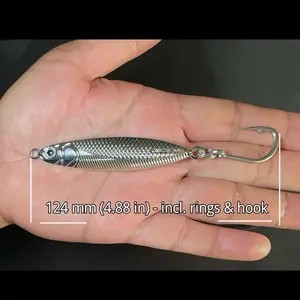 CASTJET 1.6oz (45g) Metal Jig Lure Long Cast Spoon Striped Bass Bluefish lure