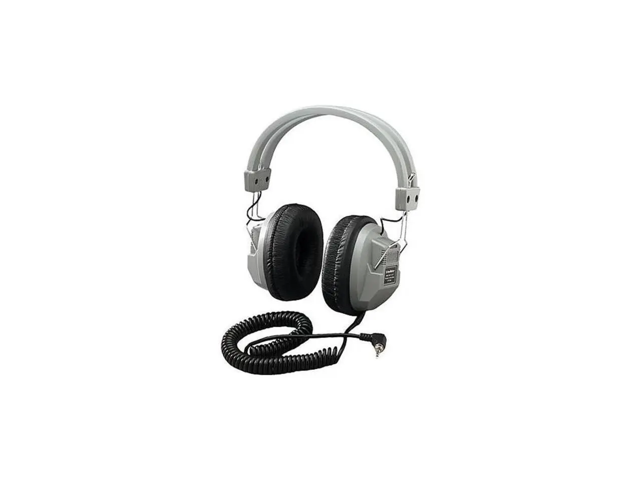 HamiltonBuhl HA7 SchoolMate Deluxe Stereo Headphones with 3.5mm Plug, Gray