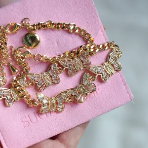 Triple Butterfly Vigencita Bracelet for Women - Fashion Accessory