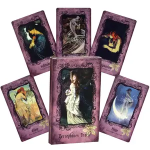 22 Cards Per Box Hades Oracle Mystical Tarot Card Deck, Fortune-Telling Party Game, Ideal Holiday Gift, Fun Tabletop Game for Gatherings