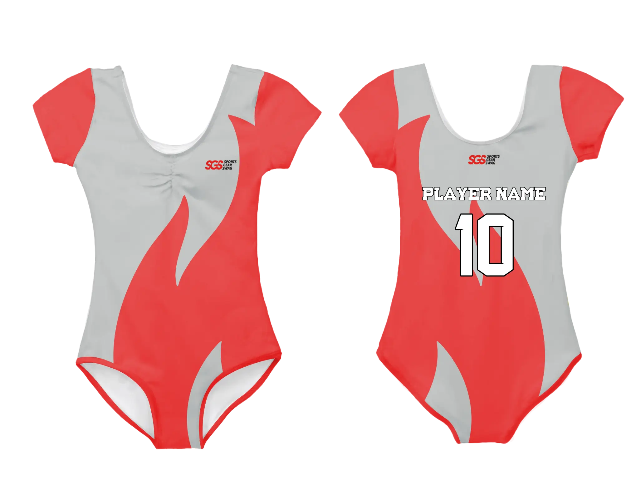 Custom Short sleeve  Gymnastic Uniform Adult Youth Classy Style