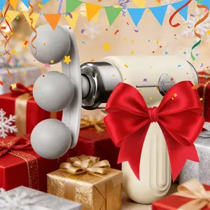 2026 New Smart Fascia Gun, Fitness Muscle Electric Massager, Small Mini Massage Gun, Perfect Gift for Holidays and Valentine's Day