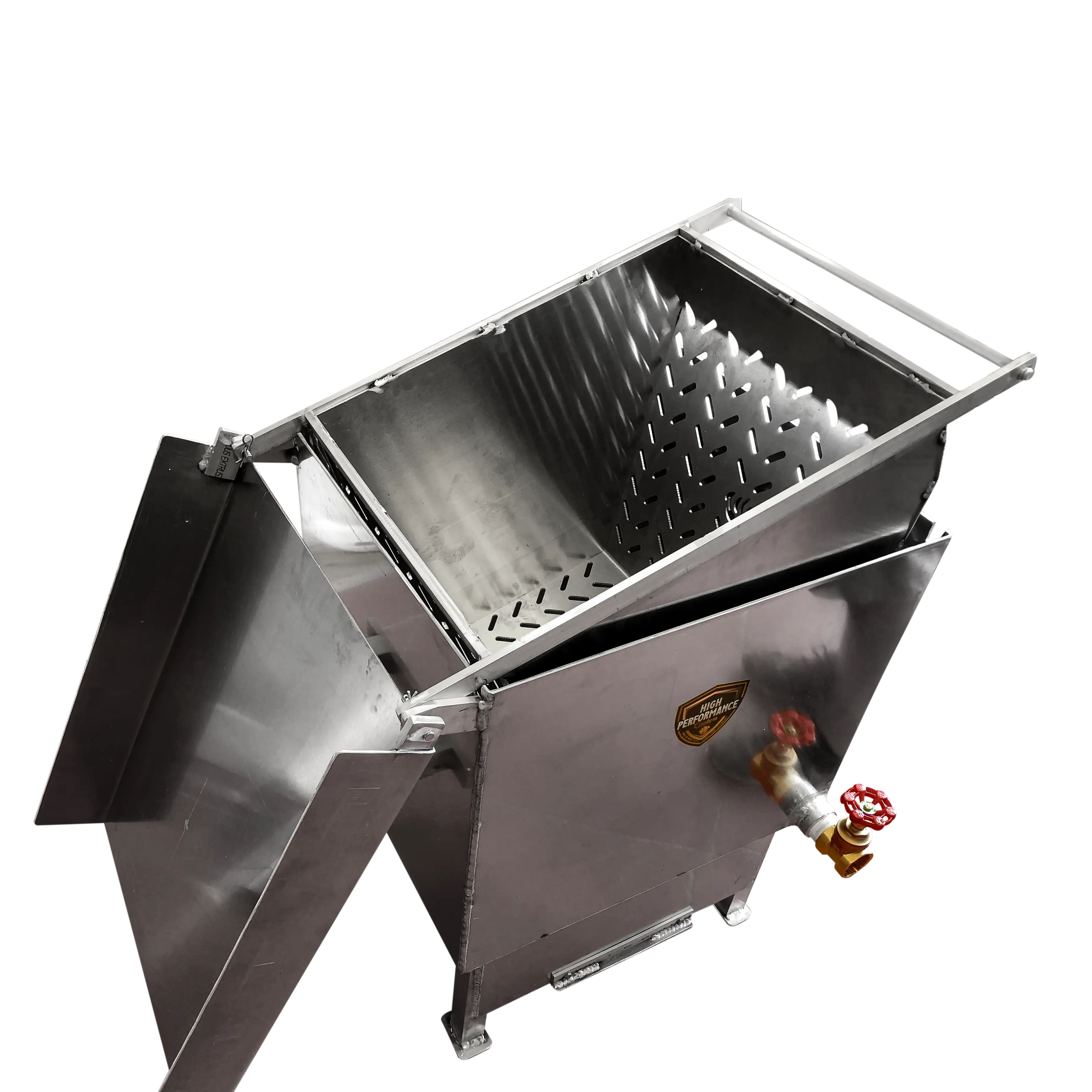 40 Gallon / 160 Quart Powered Seafood/Crawfish Cooker (Flip Basket)