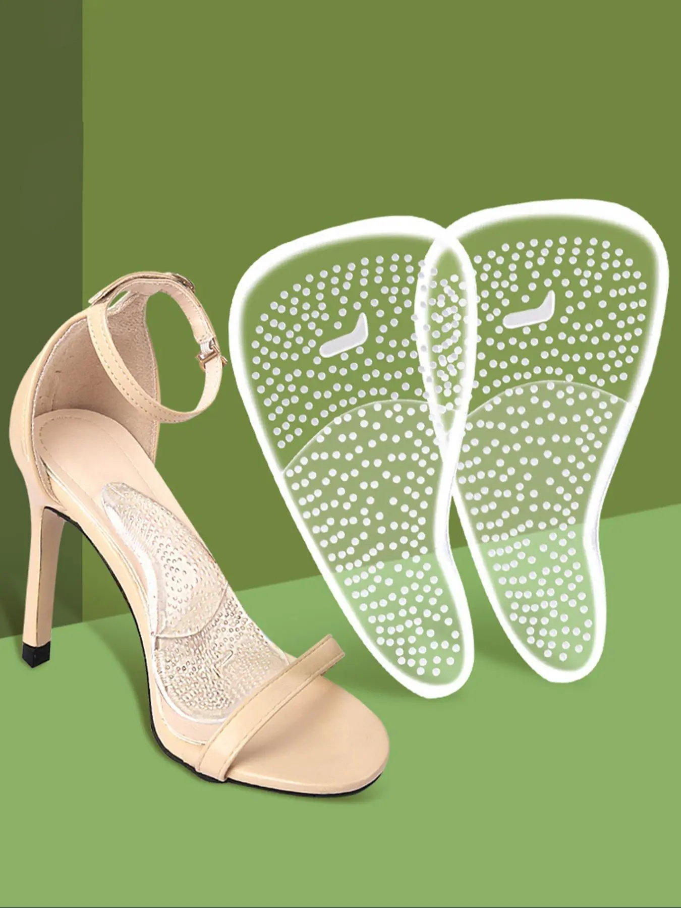 Non-slip Shoe Toe Guard, Casual Silicone Shoe Toe Protector, Anti-wear & Non-slip Shoe Protector for High Heels & Sandals, Gifts for Her