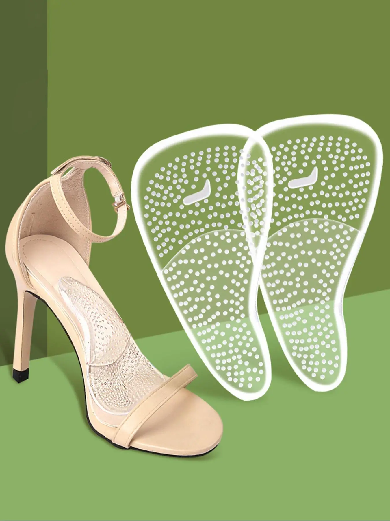 Non-slip Shoe Toe Guard, Casual Silicone Shoe Toe Protector, Anti-wear & Non-slip Shoe Protector for High Heels & Sandals, Gifts for Her