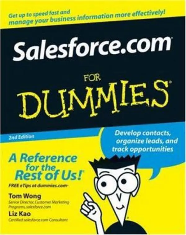 USED-Salesforce.com For Dummies by Tom Wong (Paperback)
