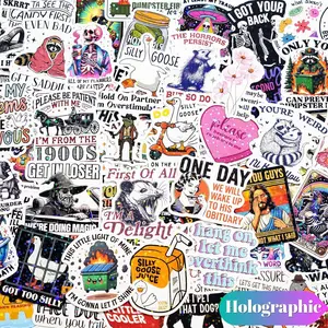 200 PCS Sarcastic Humorous Stickers Pack, Aesthetic Funny Face Decals for Planner Scrapbooking Luggage Skateboard, Gag Gifts for Coworkers Friends Matching my vibe today with these hilarious sarcastic stickers!💅 Which face are you?