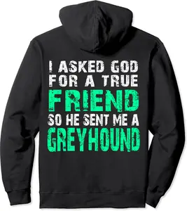 Greyhound dog | Greyhound True Friend Pullover Hoodie - Emmadryden Shop 40B07ZC5ZVMJ