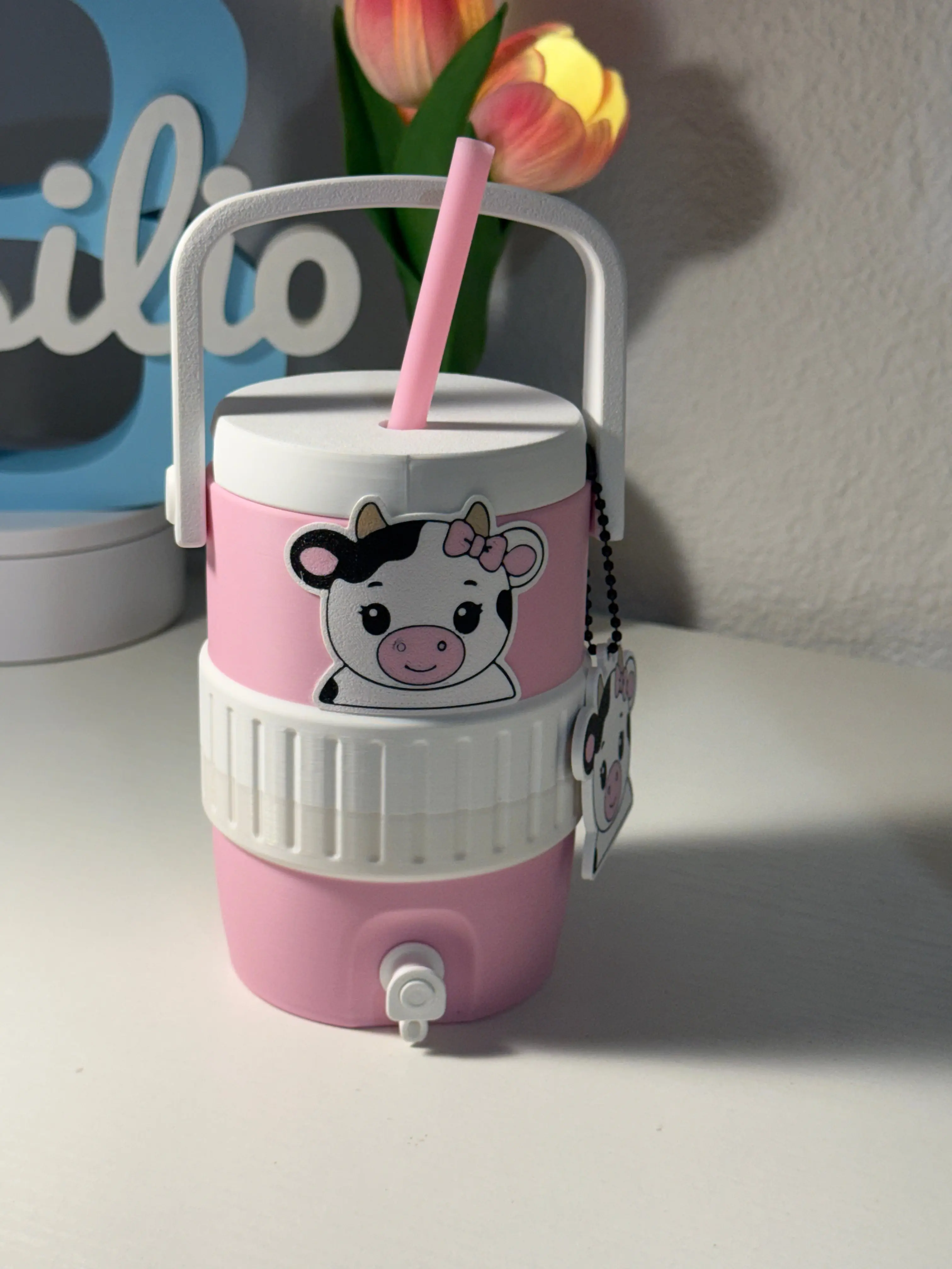 Cute Cow 12 oz Cooler Can Holder