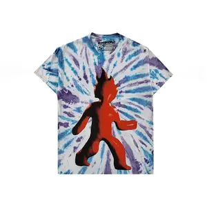 Travis Scott Flame T-shirt Tie Dye (men) by StockX