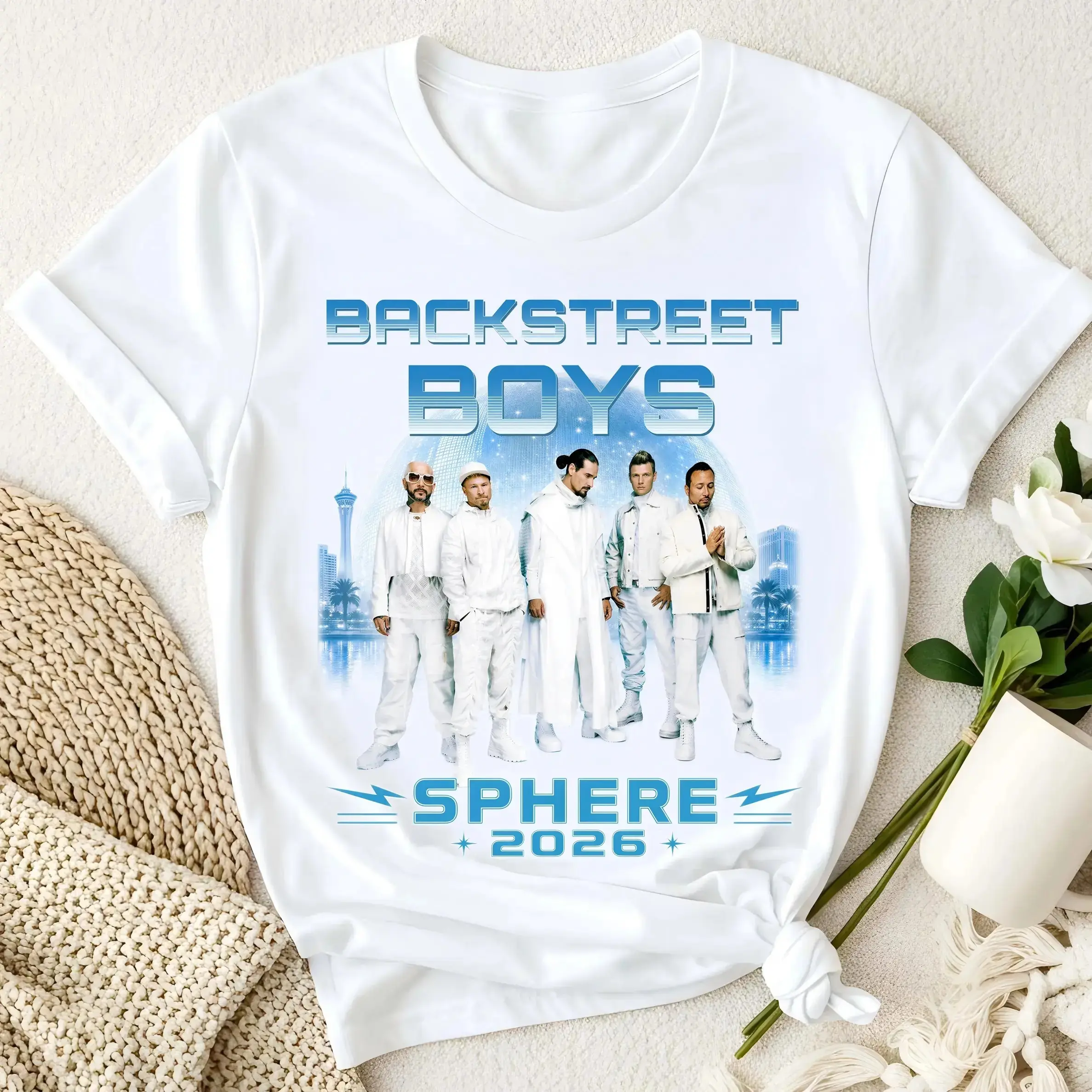 Backstreet Boys Shirt, Sphere Las Vegas Concert Tee, for Men Women, BSB 2026 Tour Graphic Shirt, Vintage 90s Boy Band T-Shirt, Top Womenswear, Summer Shirt