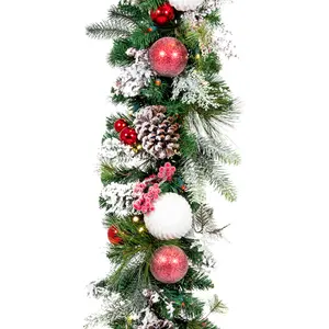 Frosted Wonderland Garland (9-Foot)