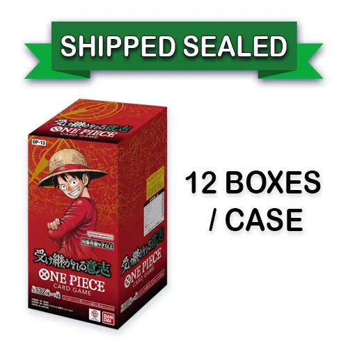 one piece tcg op-13 booster box TCG: Carrying On His Will (OP13) Sleeved Pack and Sabo return as new Leader cards in OP Bandai One Piece Card Game