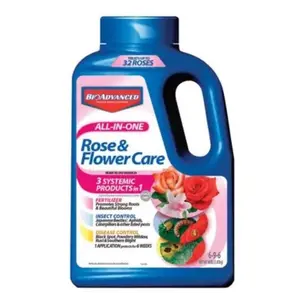 Bioadvanced 7798234 4 lbs All-in-One Granules Rose & Flower Plant Food