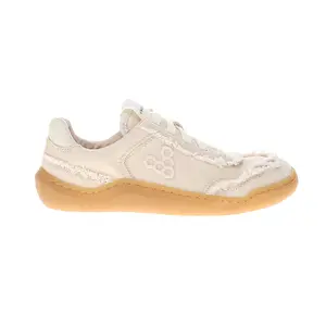 Vivobarefoot Womens Gobi Canvas Lace Up Sneakers Shoes Casual - Pink