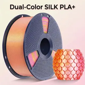 SUNLU Dual-color SILK Filament 1KG | Vibrant colors, no clogging, no stringing