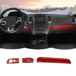 For 2014-2020 Dodge Durango Center Console Panel Cover Trim Bezel Car Interior Accessories
