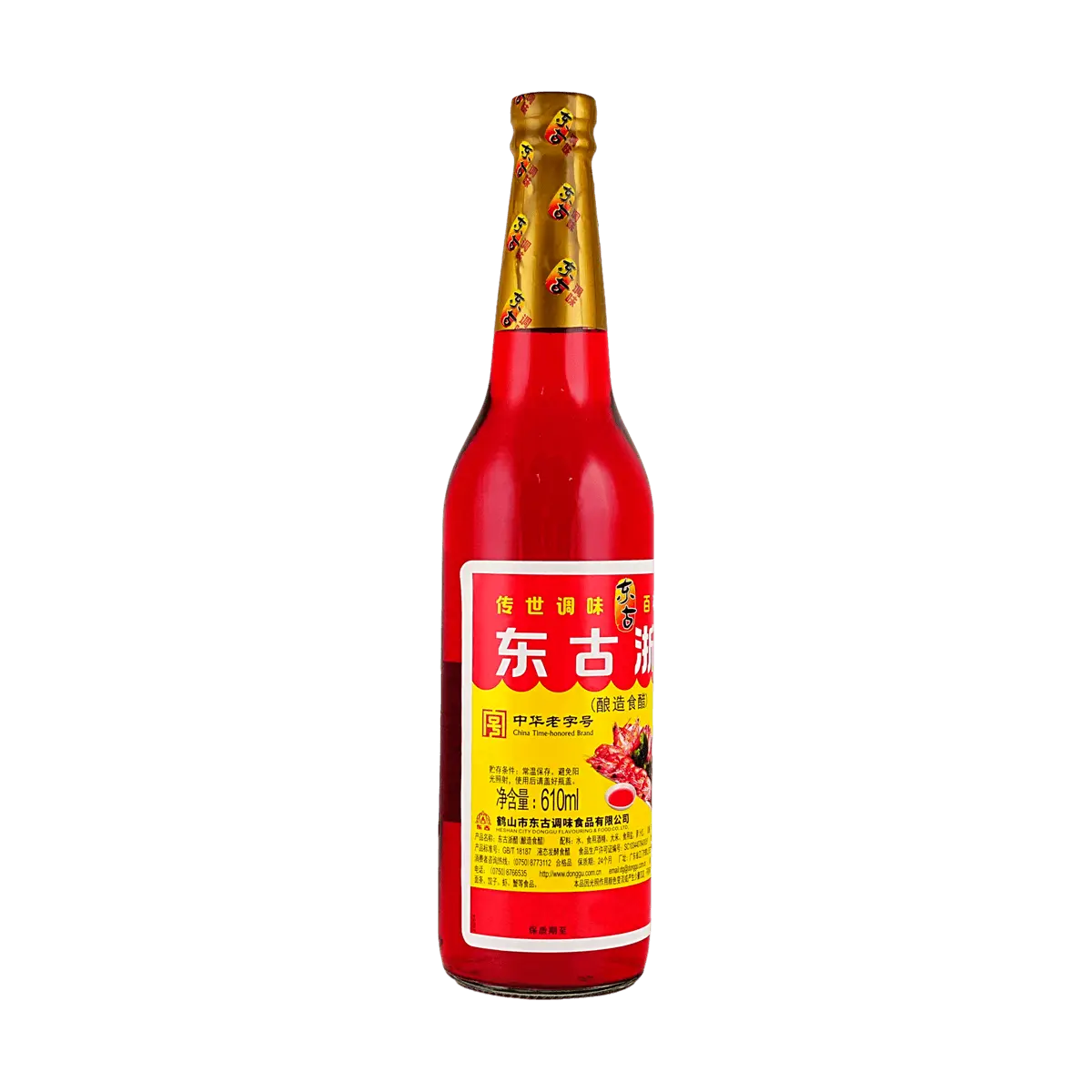 Donggu Zhejiang Vinegar 610ml - Authentic Chinese Cooking Ingredient, Premium Quality