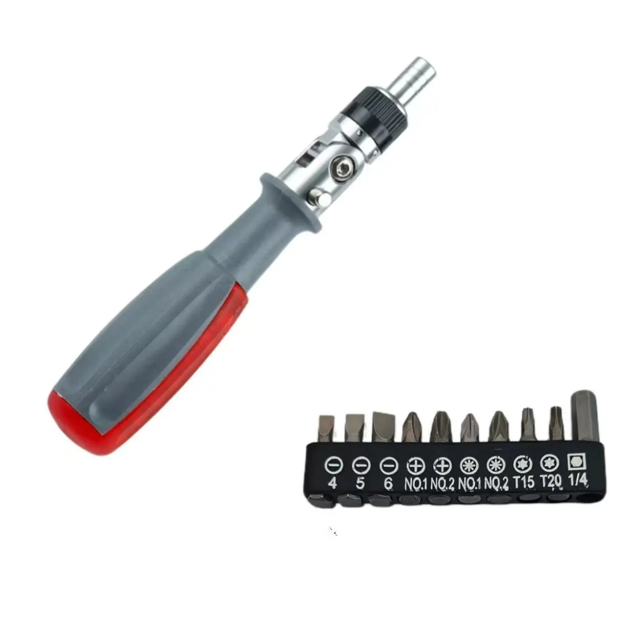 Multi-Functional Ratchet Screwdriver Tool Set with Adjustable Angles, Versatile Expandable Screwdriver for Home Repair & DIY Projects