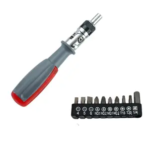 Multi-Functional Ratchet Screwdriver Tool Set with Adjustable Angles, Versatile Expandable Screwdriver for Home Repair & DIY Projects