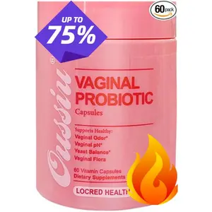 Vaginal Probiotic Capsules for Women, Healthy Vaginal Odor, pH, and Flora, 60 Count Healthcare Vitamin Dietary Edible Supplement Fitness gummies