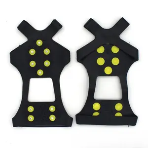 Ultra Light Ten Tooth Ice Gripper Crampons for Snow and Ice Surface Traction