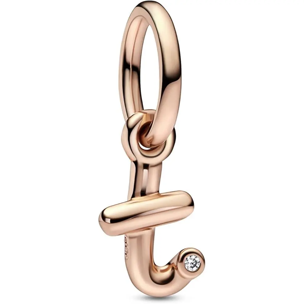 Pandora Letter T Script Alphabet Dangle Charm 782469C01