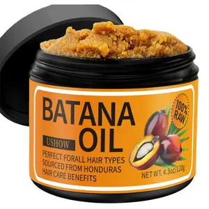 Raw Unrefined Batana Oil for Hair Growth, Scalp Growth Oil, Handmade Natural Treatment for Strengthening Hair, Strengthens Hair, Thicker Stronger Fuller Hair, Nourishing Hair Oil, Hair Growth Product