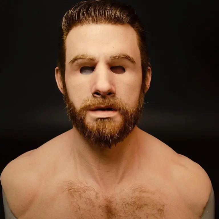 Handsome Mask Hair Style