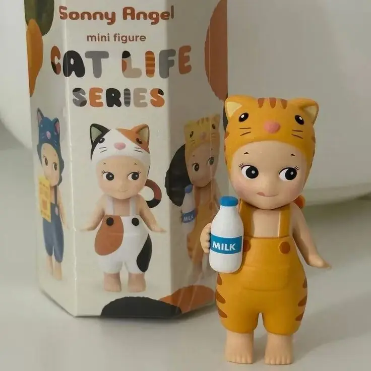 Cat Series Blind Box Mini Figure – Kawaii Collectible Doll for Laptop & Desk Decor, Cute Aesthetic Surprise Gift, Gift Secret