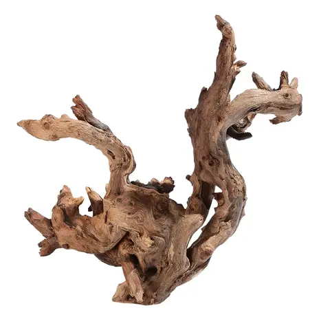 Natural Large Coral Driftwood (13-17 in) - Aquarium Ornaments for Fish Tank Enthusiasts, Simple Style, Reptile Climbing Branch, Assorted 1-Pack