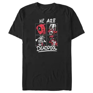 Men's Marvel: Deadpool & Wolverine Photo Squares T-Shirt