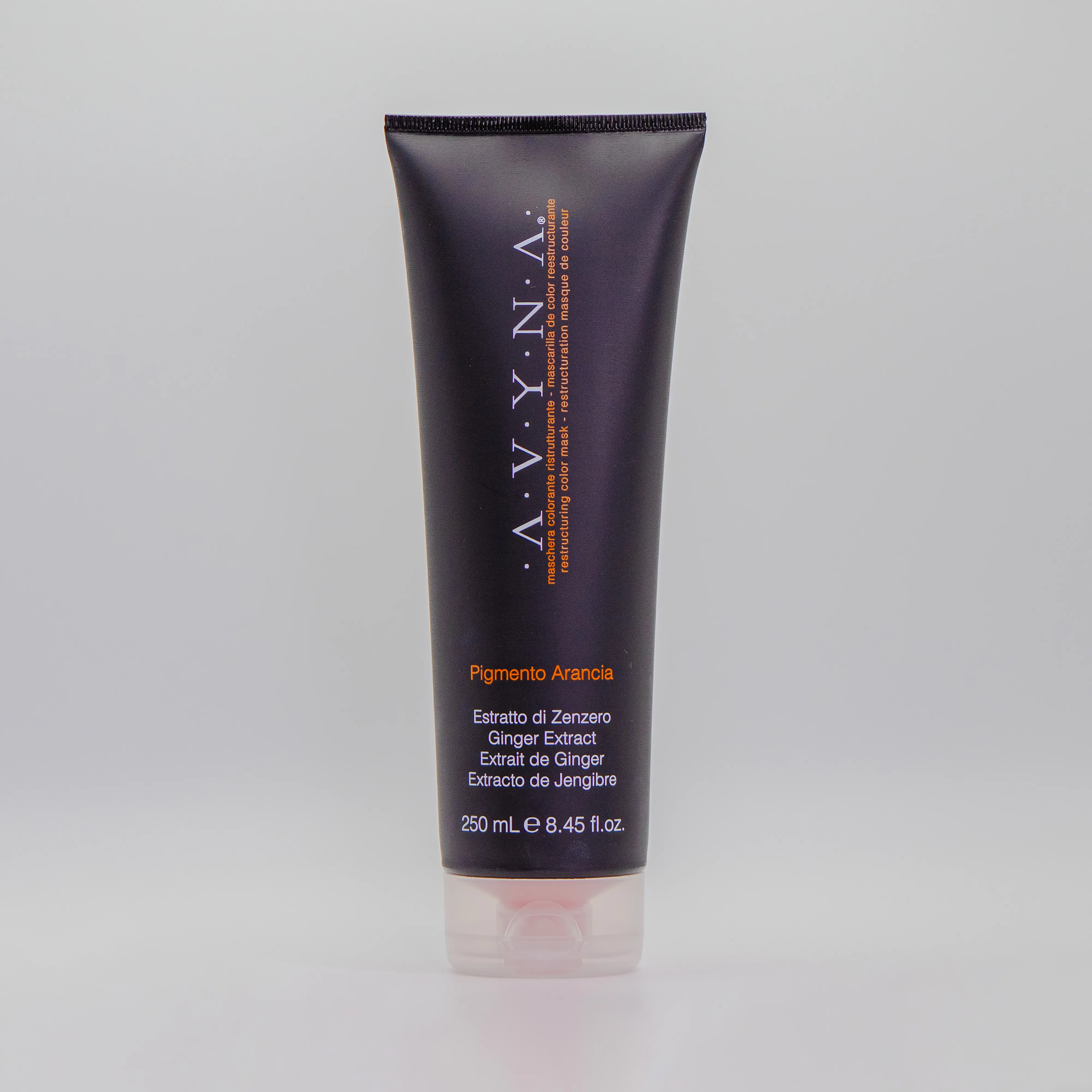 Avyna Pigmento Arancia Orange Color Depositing Hair Mask, Nourishing Haircare Treatment with Ginger Extract, 8.45 fl oz