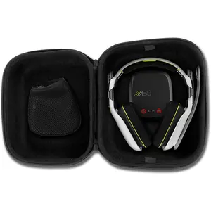 CASEMATIX Compact Gaming Headset Travel Case Bag Compatible with Astro A50 A40 TR & Microphone for PC Mac PS4 Xbox Durable EVA Protection