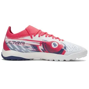 PUMA Mens Ultra Match Christian Pulisic Soccer Cleats  - White