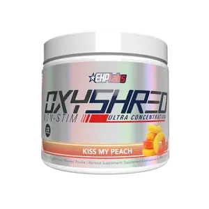 EHPlabs OxyShred Non Stim Pre Workout Powder - 33 & 60 Serves,  Caffeine Free Formula, Sugar Free, Vegan-Friendly, Gluten-Free, Men and Women Health Fitness Supplements,  Edible product for optimum performance Healthcare Dietary | New Year New Me |