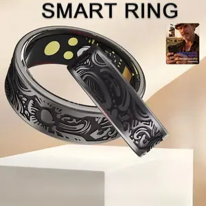 Smart Ring Heart Rate Blood Pressure Blood Oxygen Sleep Monitoring Step Counting Activity Tracking Family Friends Sharing Ring