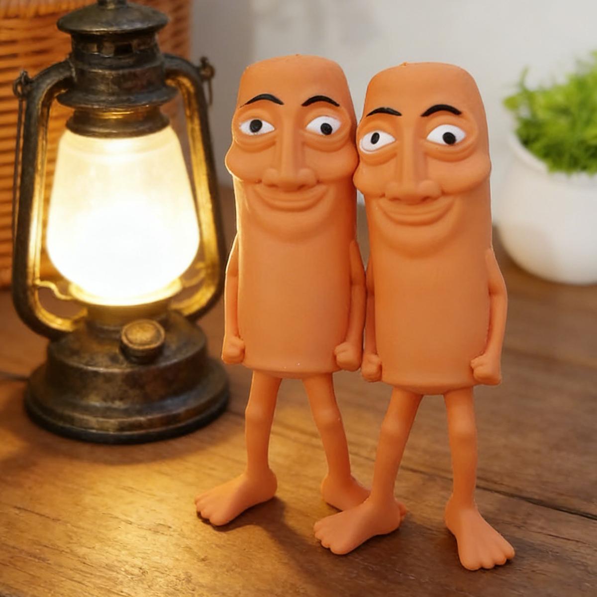 Trending Tung Tung Tung Sahur Fidget Toy | Slow Rising Squishy Meme Figure, Perfect Stress Reliever Gift