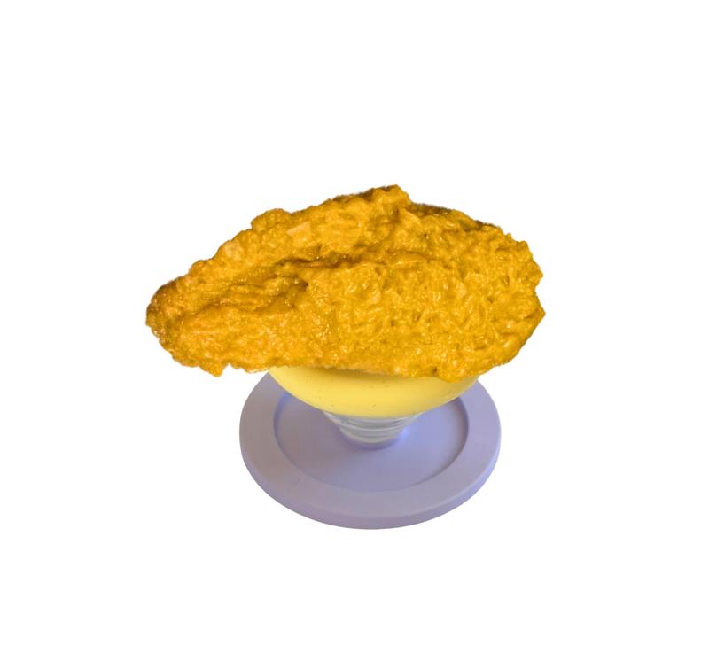 Fried Chicken Magmatic PopSockets Grip – Yellow & Purple Expanding Phone Stand