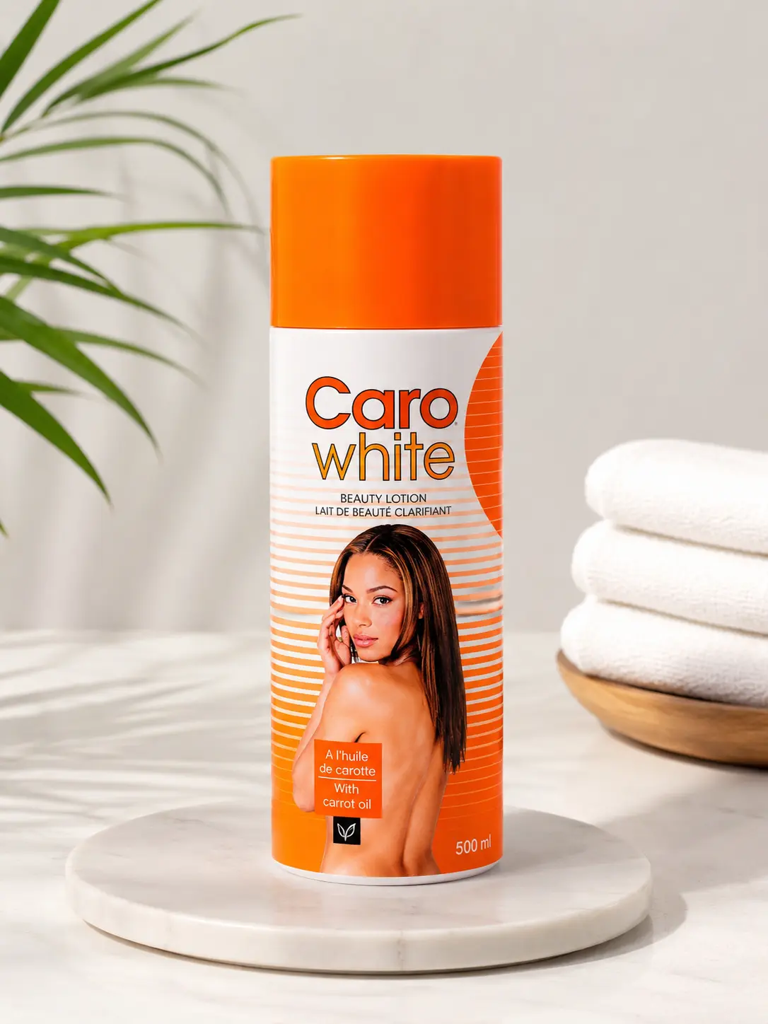  Carrot Oil Body Lotion, Moisturizing Skin Care, 500 mL