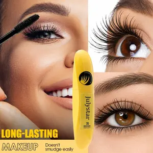 12ML Large Capacity Waterproof Mascara, Single Pack, Lengthening, Shaping & Curling, Long-Lasting Liquid Eye Makeup