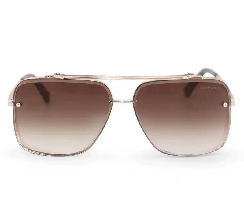 Bella Coffee - E Free Aviator Glasses