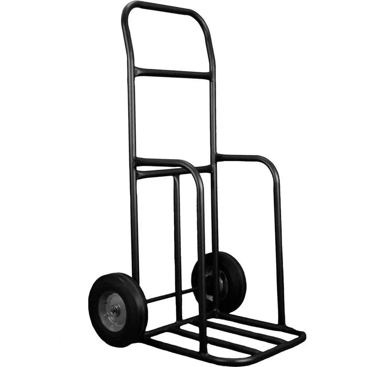 Cortina Safety Products B2217851 Dual-Wheel Portable Rubber Traffic Cone Cart, Heavy-Load Building Supplies Trolley, 45 inches H x14 in W x16 in L, 16 lbs, 500 lbs Capacity, Easy-Roll Design