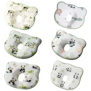 Baby Nap Pillow - Baby head shaper, Silicone Shaping Pillow for Correcting Head Shape & Preventing Sideways Sleeping - Comfortable Machine-Washable Head & Neck Support for Baby