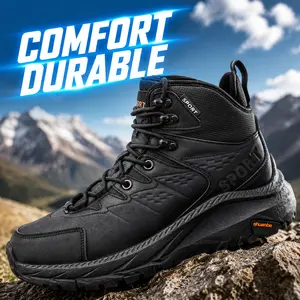 Men's High Top Work Boots Breathable Durable Ankle Boots Worker Closed Footwear Walking Shoes boots for men